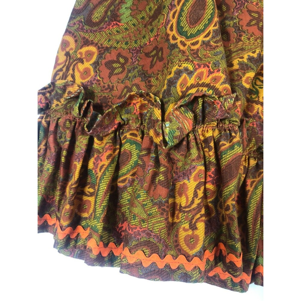 Vintage Hand Made Skirt - one of a kind size Small - Paisley - Picture 6 of 13